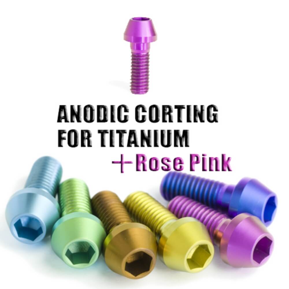 ANODIC CORTING FOR TITANIUM + Rose Pink